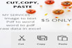 cut ,copy and paste,excel data entry