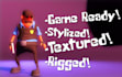 create a low poly character for your indie game