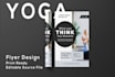 design a minimalist and modern flyer