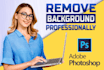 do cut out images background removal professionally
