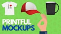 make any mockups on printful