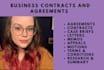 legal documents, contracts, agreements and law papers