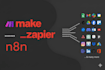 design powerful automation solutions with n8n, make, and zapier