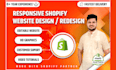 do shopify website design, shopify redesign, shopify store design