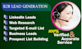 provide targeted b2b lead lists and verified email leads
