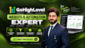 be your gohighlevel expert for sales funnels, websites and followup sequences