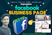 create impressive facebook business page and develop your business