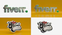 3d  logo rotating animation spin loop
