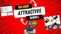 design eye catching, modern, animated powerpoint presentation and canva slides