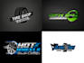 do a modern wheel, tire, and automobile modification logo