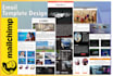 responsive email template design by mailchimp
