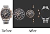 multiple clipping path or cut out characters on transparent background