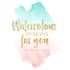 design a watercolor logo