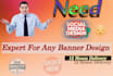 design perfect social media banners