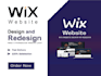 design responsive wix website, redesign wix website, create wix website