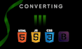 convert pdf word excel document and  design to HTML CSS js