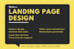 create responsive HTML landing page design in 24h