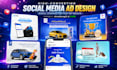 design high converting facebook instagram and meta ad creatives