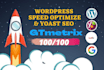 increase page speed wordpress website speed optimization by gtmetrix n yoast seo