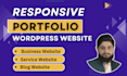 create responsive portfolio, restaurant business website