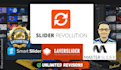 create or fix responsive slider using slider revolution within 5 hours