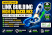 do white hat link building with high da backlinks and niche edits