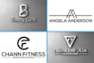 luxury 3d logo design, professional brand identity, initials, monogram creation