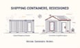 design shipping container space conversions
