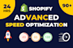 increase your shopify speed for google pagespeed insights
