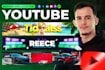 design a professional youtube banner and logo