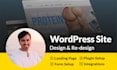 design or redesign professional wordpress website or ecommerce wordpress website