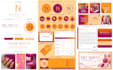 design luxury brand identity or branding package