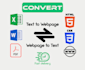 do pixel perfect printable responsive PDF, word, docs to HTML CSS