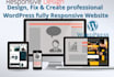 build a blog or business wordpress website in a day