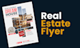 design business flyer design, real estate flyer