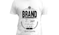 design custom typography t shirt for print on demand
