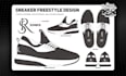 create shoes lifestyle design, sneaker freestyle custom