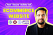 design a woocommerce website or ecommerce store with divi wordpress