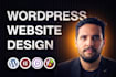 do webdesign for handyman landing page, luxury website using divi wordpress