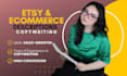 write etsy and ecommerce descriptions in copywriting