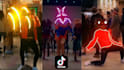 do viral neon scribble effect on your tiktok dance videos