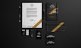 design business card, letterhead, and stationery items