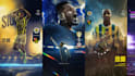 do design, match day, and sports player posters
