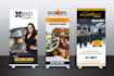 design creative roll ups, banners, billboards and signs