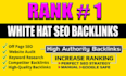 build 150 high quality SEO backlinks