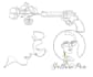 draw custom single line art illustration
