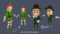 make 3d modeling from your characters