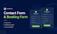 create a wordpress contact form and booking form