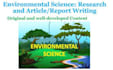 write on environmental engineering and sustainability work