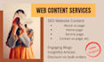 be your web content writer who writes SEO website content